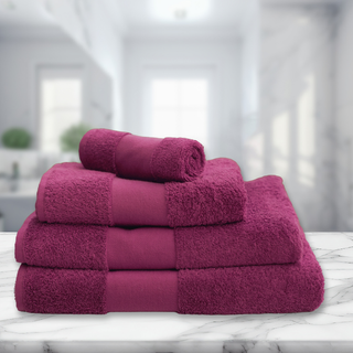 Klasiskais frotē dvielis «OLIMA 450» | Fuksiju rozā