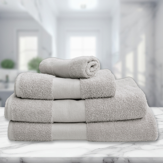 Klasiskais frotē dvielis «OLIMA 450» | Gaiši pelēks