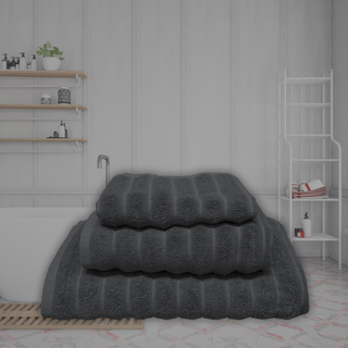 Premium frotē dvielis «OLIMA 600» | ogļu pelēks