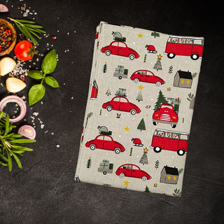 Lina dvielis | Sarkanie auto