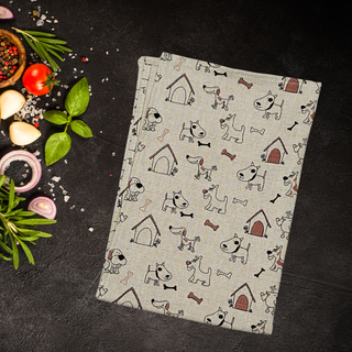 Lina dvielis | Suņu pagalms