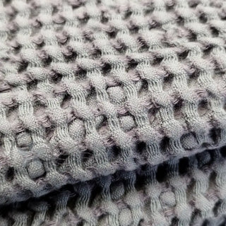 Vafeļveida Auduma Vannas Dvielis | Pelēkā Krāsā Vafeļauduma