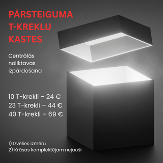 T-kreklu pārsteiguma kaste - LIELĀ NOLIKTAVAS TĪRĪŠANA