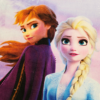 Frotē dvielis bērniem | Disney® Ledus sirds - Frozen | Elza un Anna | 1
