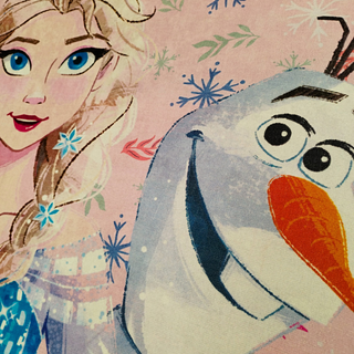 Frotē dvielis bērniem | Disney® Ledus sirds - Frozen | Elza un Olafs | 2