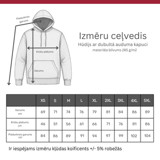 Klasiskais hūdijs - džemperis ar kapuci | Zilganzaļš
