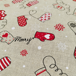 Lina dvielis | Svētku cimdiņi