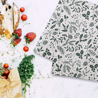 Lina dvielis | Ziemassvētku zaļumi