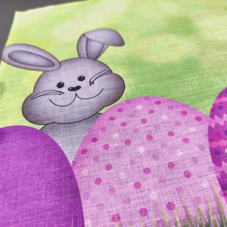 Lina dvielis - galda dekors | Ziņkārīgais zaķis