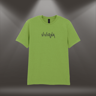 Kokvilnas T-krekls ar vārdu "Viviāna"